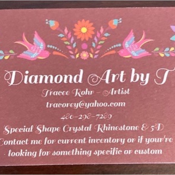 Finished Crystal Rhinestone Trees Diamond Painting - Picture 4 of 4